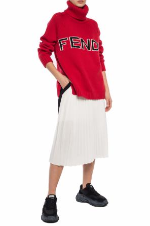 Logo-embroidered turtleneck, zdjęcie 2 Logo-embroidered turtleneck od Fendi